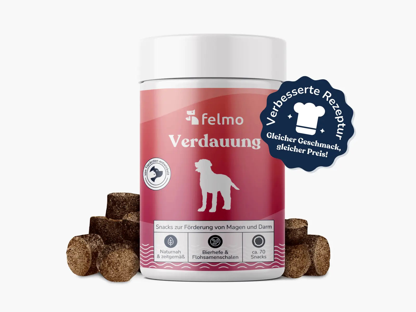 Verdauungs-Snacks für Hunde (180g)