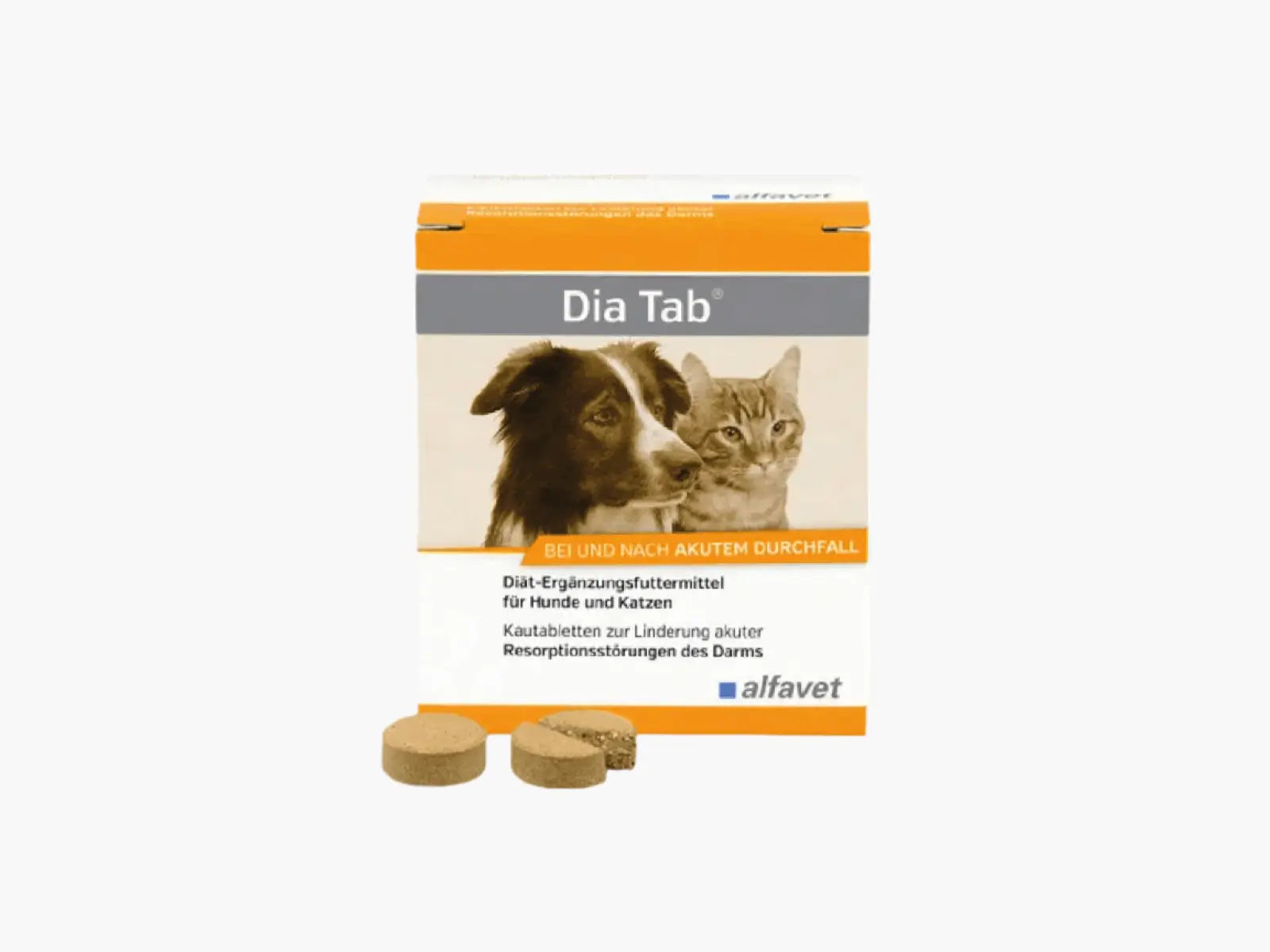 Alfavet Dia Tab für Hunde und Katzen (6 x 5,5g)