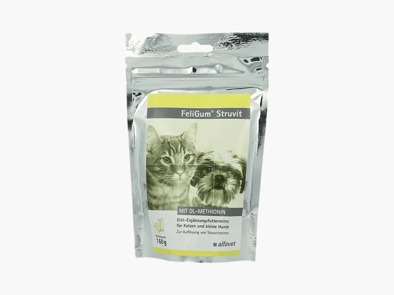 Feligum Struvit für Katzen & kleine Hunde (160g)