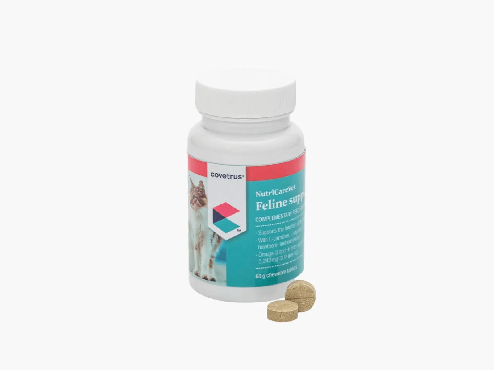 Herztabletten Katze: NutriCareVet Cardiac (80 Tabl.)