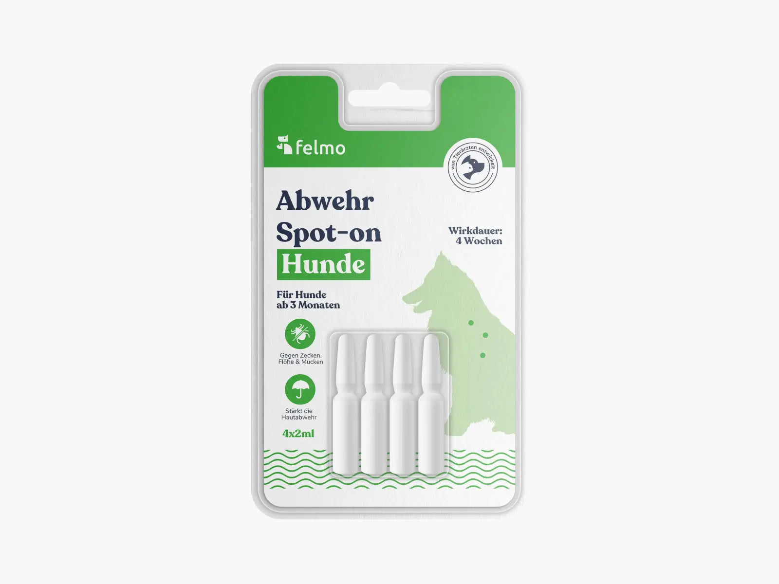 felmo Abwehr Spot-on für Hunde (4x2ml)