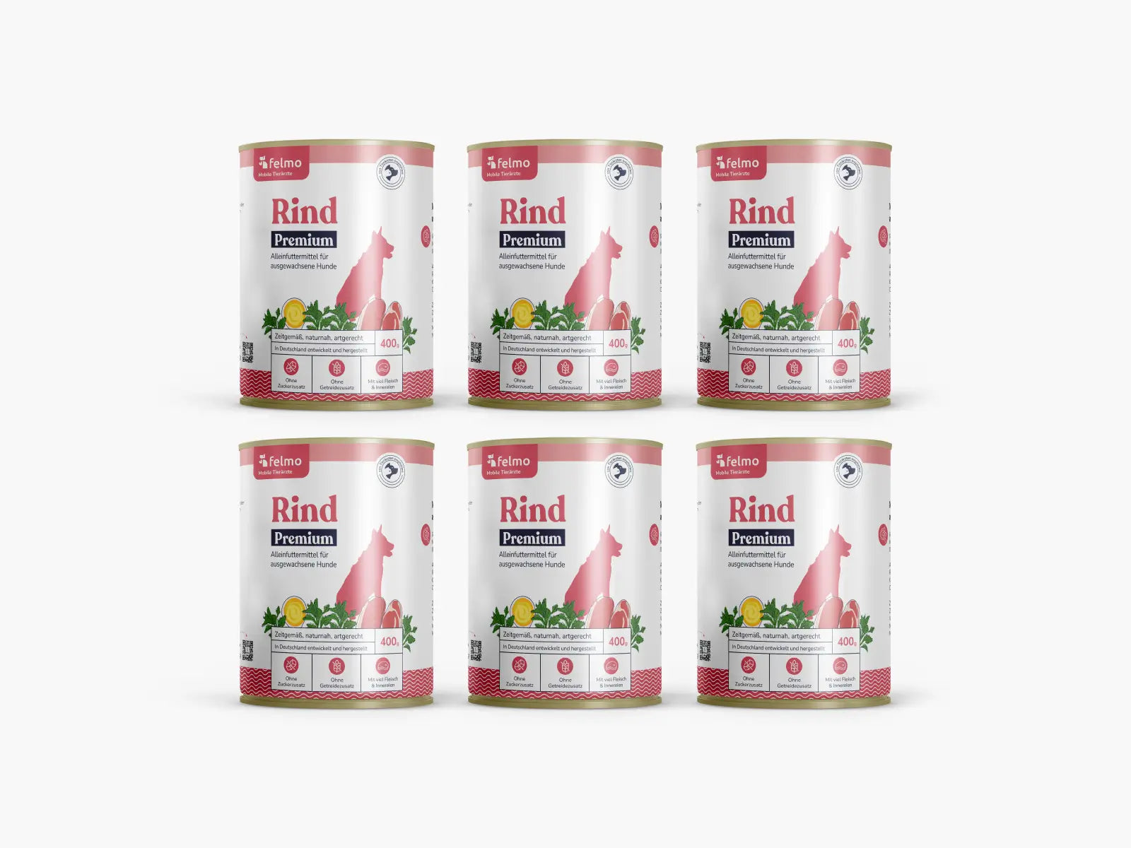 G Rasool Rind felmo Premium Nassfutter mit Rind für Hunde - felmo – felmo Shop