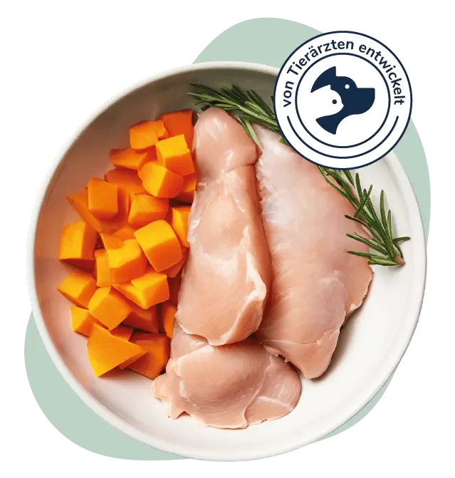 Tierliebhaber Hundefutter Nassfutter 400g - Huhn Mit Gemüse, 90% Fleischanteil - Von Tierärzten Entwickelt